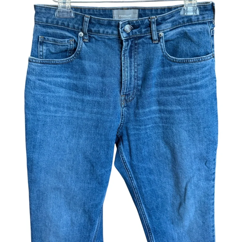 Everlane The Curvy Cheeky Raw Hem Crop Jeans‎ Sz 30